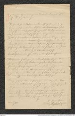 Nachlass Franz Steindachner, Brief von Ludwig Redtenbacher an Franz Steindachner (28.07.1873), Inv.Nr. 414.01, Seite 2